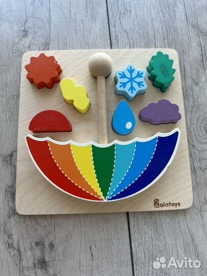 Развивающая ирушка для детей Монтессори Alatoys