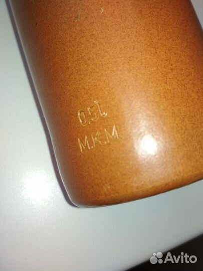 Бутылка керамическая