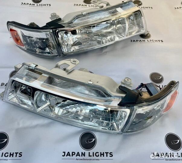 Фары хрустальные передние Toyota Chaser 90