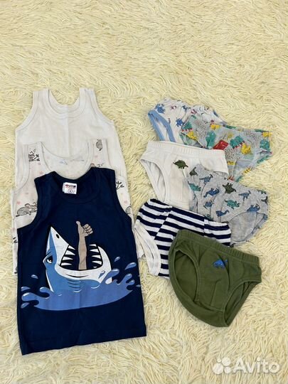 Одежда пакетом на мальчика 74 80