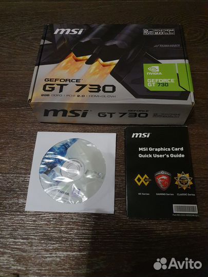 Видеокарта MSI geforce Gt 730 2G