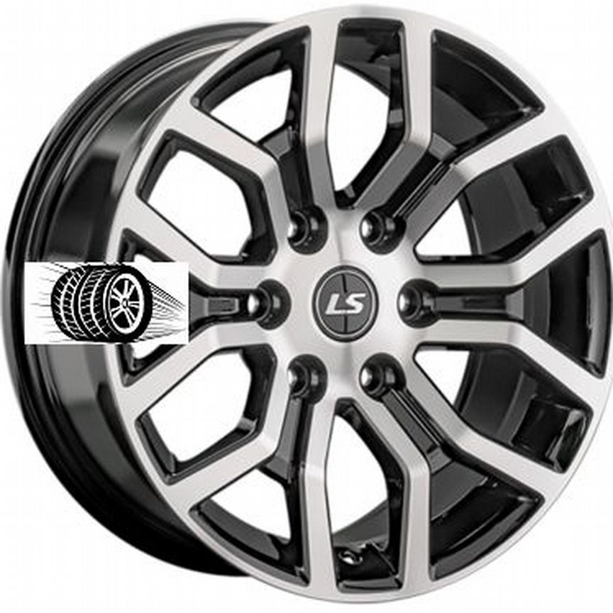 Литые диски LS 9×R20 6×139.7