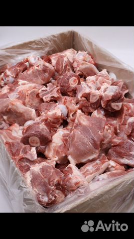 Рагу свиное, мясо на кости