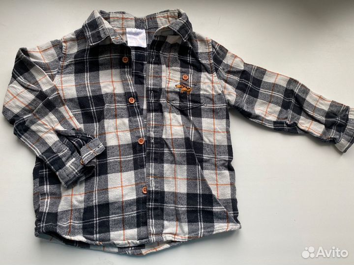 Рубашка для мальчика 86