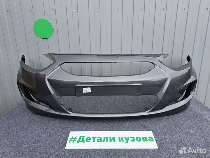 Бампер передний Hyundai Solaris 2010-2014 В цвет