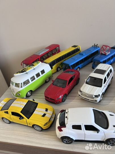 Машинки металлические модельки
