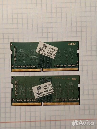 Оперативная память DDR4 Samsung для ноутбука