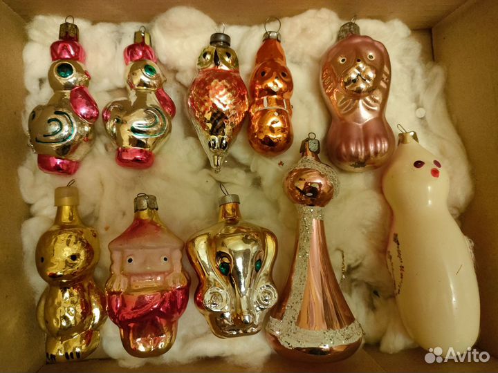 Елочные игрушки СССР персонажи