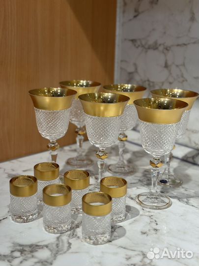 Хрустальные бокалы