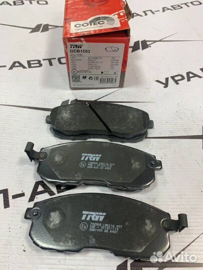 Колодки тормозные Nissan GDB1003