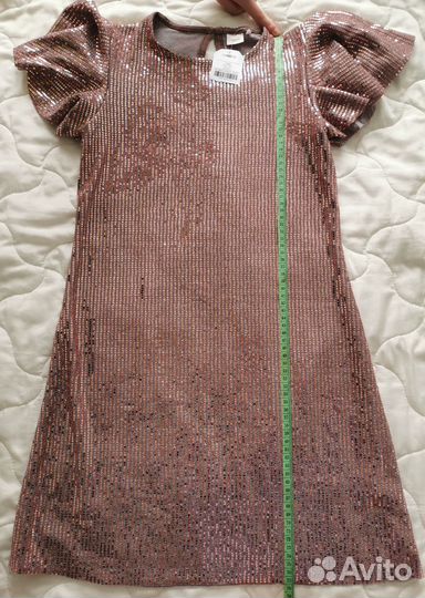 Новое нарядное платье Next для девочки 146