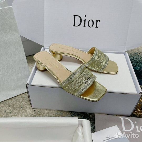 Шлепанцы christian dior