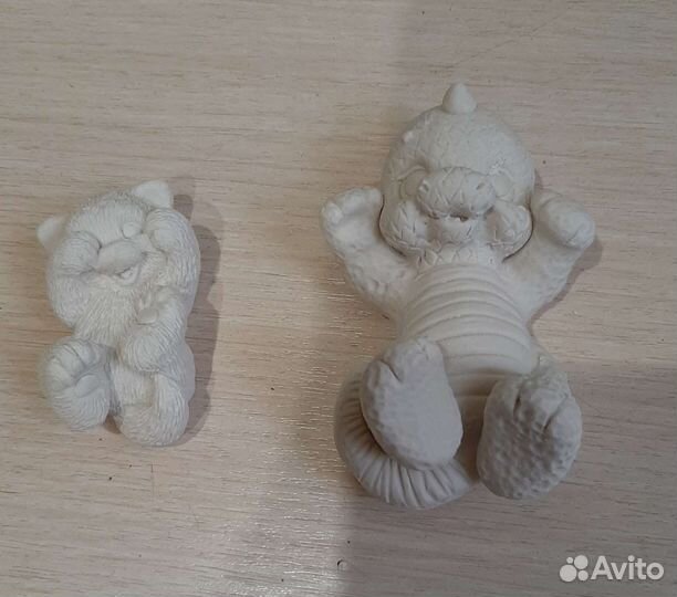 Фигурки для расскрашивания из гипса