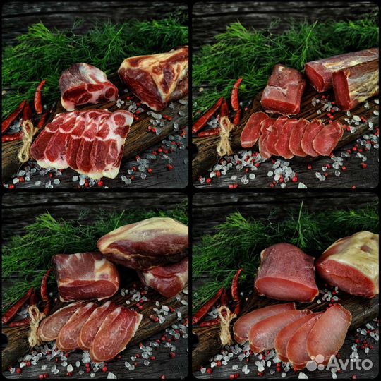 Бастурма, Хамон, Коппа, Джерки, Чипсы, Колбаса