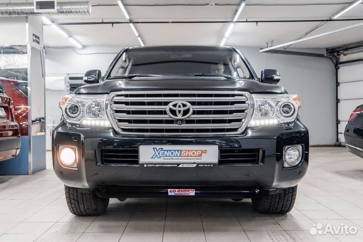 Защита бампера toyota land cruiser 200