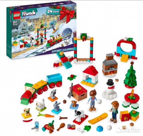 Адвент календарь lego Friends 41758 из Финляндии