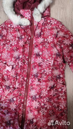 Зимний пуховик на девочку