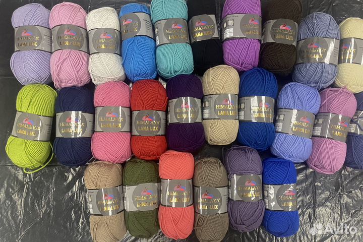 Пряжа турецкая полушерсть Himalaya Lana Lux