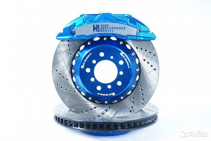 Тормозная система на Mercedes w203 R17 345 мм 6pot