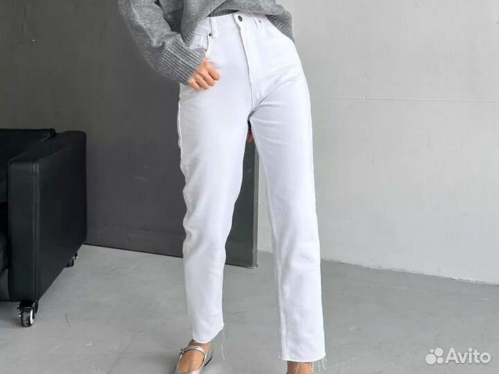 Джинсы белые 29