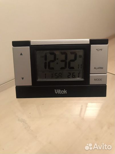 Часы настольные vitek Метеостанция