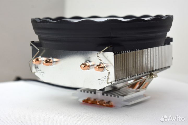 Кулер 4 Трубки 120mm С Подсветкой