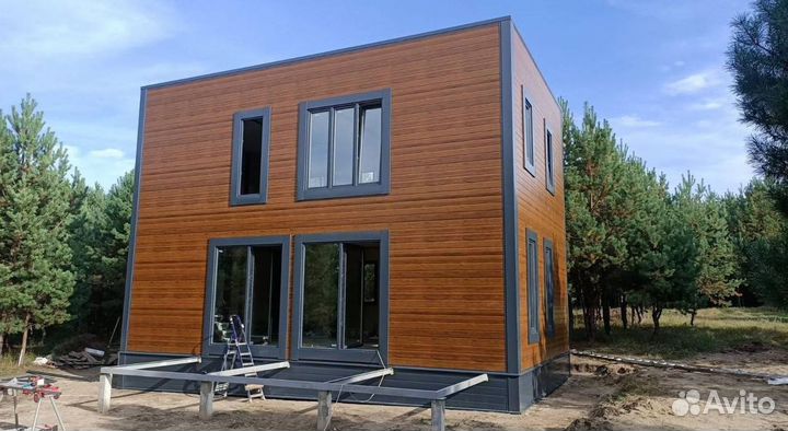 Модульный дом круглогодичный