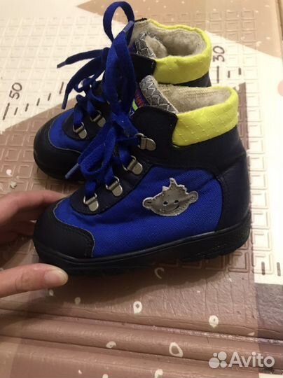 Ботинки демисезонные для мальчика 22 размер