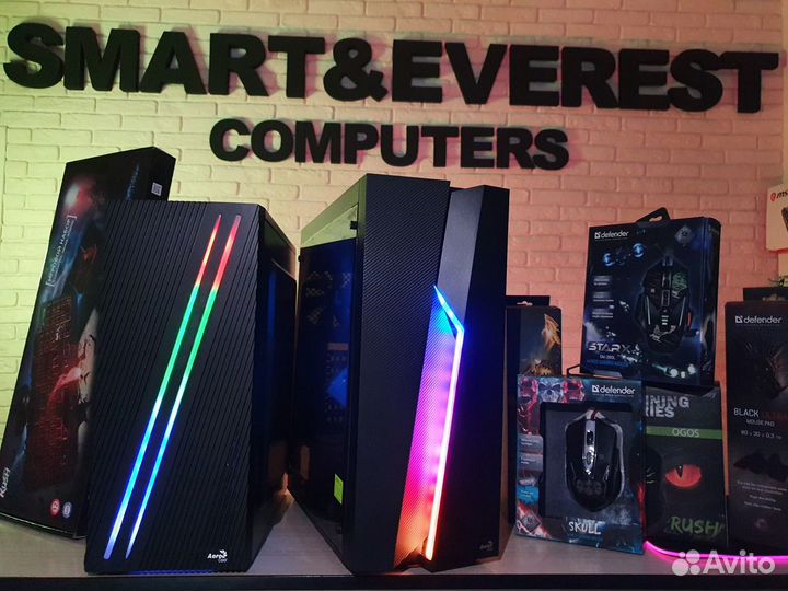 Топовый пк для игр i5 4.3/8gsdd+HDD/GTX 1070 8GB
