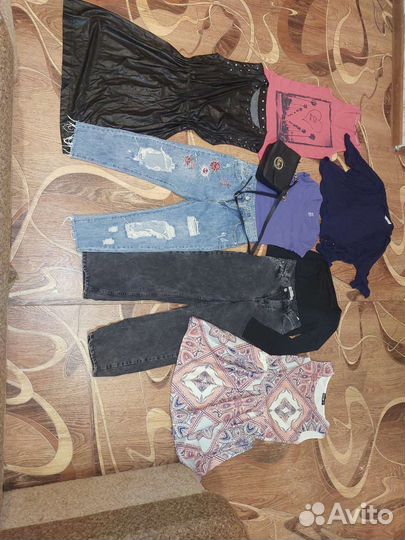 Женские фирменные вещи огромнейшим пакетом 44