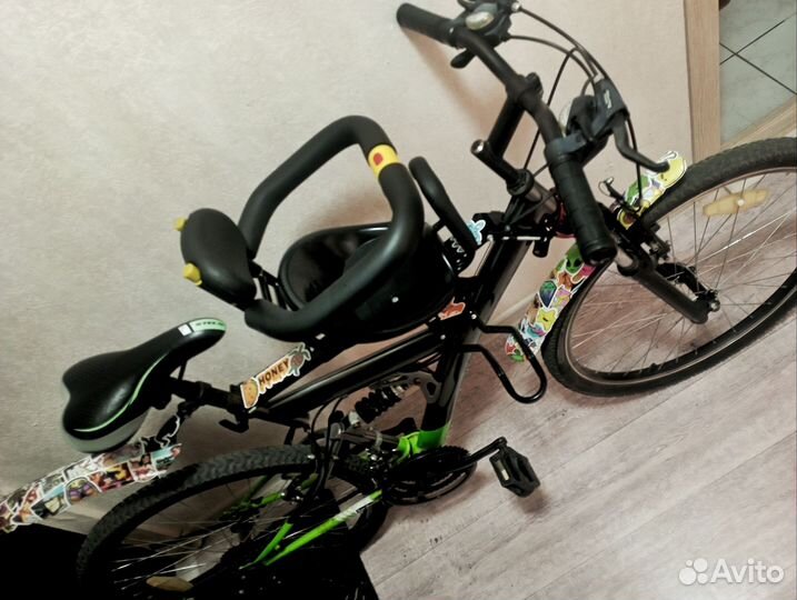 Велосипед с детским креслом 26 колеса