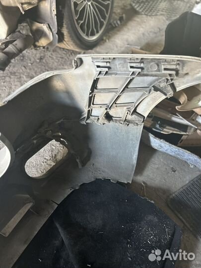 Бампер задний на porsche cayenne 957 turbo