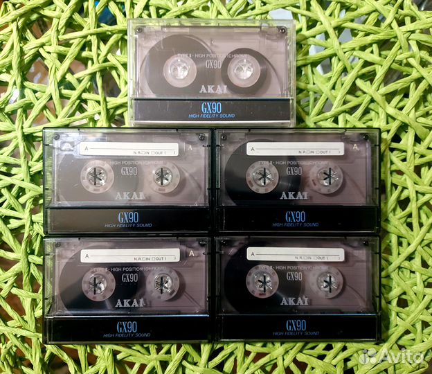 Аудиокассеты Akai хром в идеале