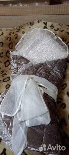 Детское одеяло на выписку