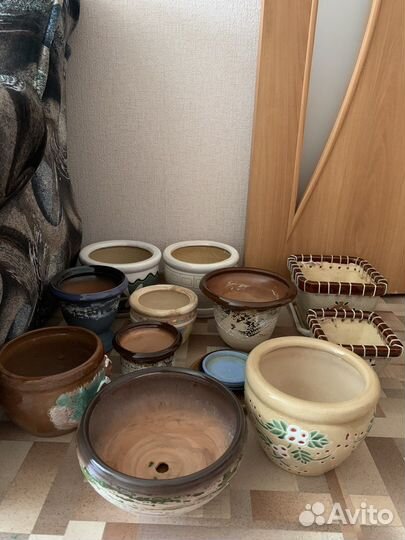 Горшок керамический для цветов