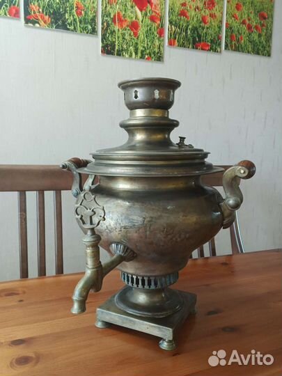 Самовар угольный 4л