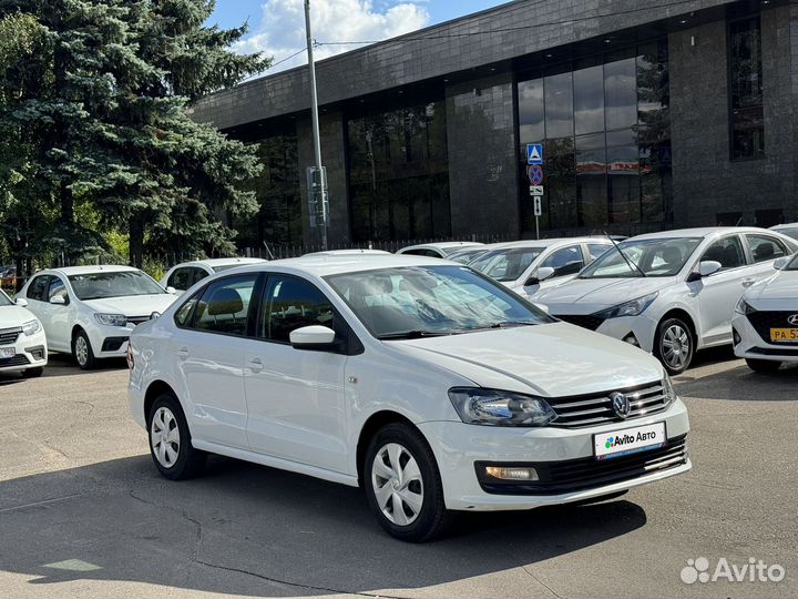 Volkswagen Polo 1.6 AT, 2019, 325 053 км