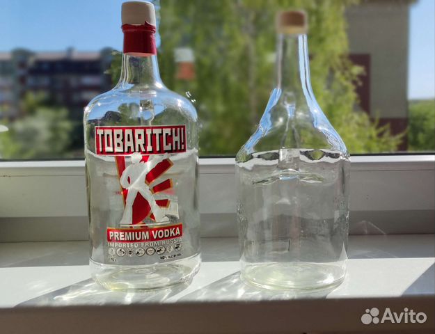 Бутылка стеклянная 1.75 литра