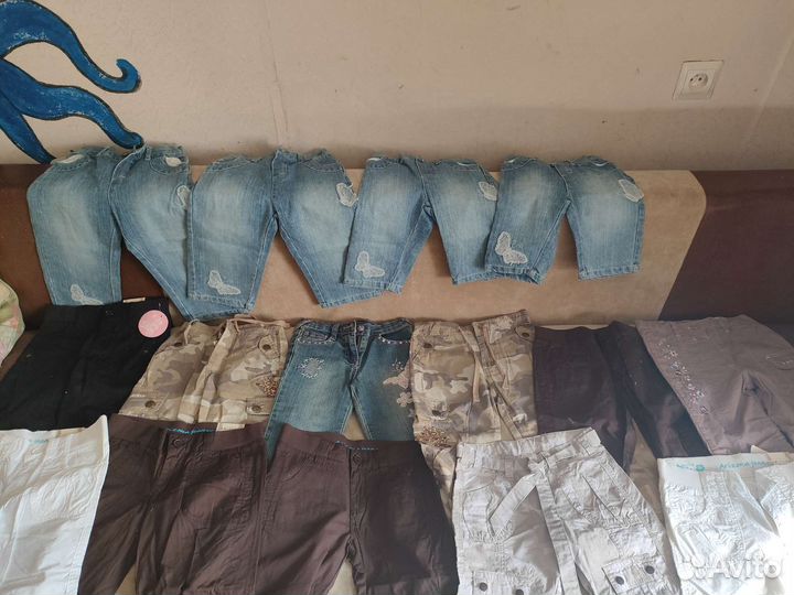 Джинсы для девочки новые