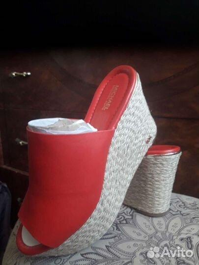 Сабо натуральная кожа 37,5 по стельке 24,5