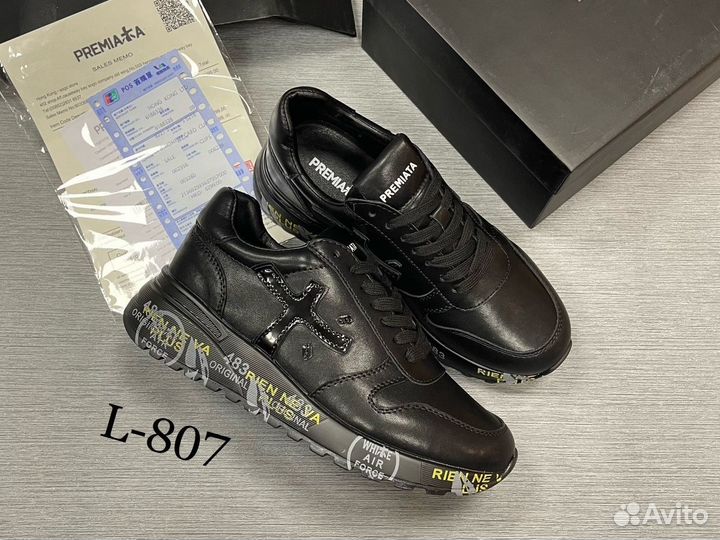 Premiata кроссовки кожаные 35-40