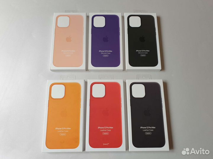 Чехлы на iPhone 12 Pro Max оригинал новые