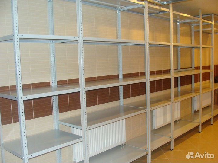 Стеллажи металлические