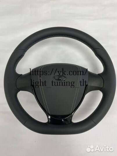 Руль нива урбан стиль приора в коже