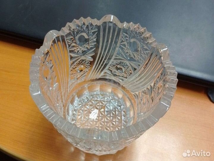 Ваза хрустальная СССР 2
