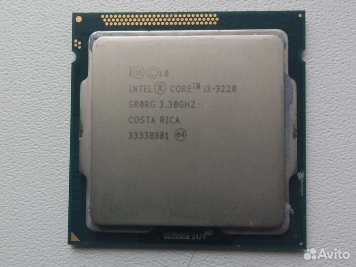 Процессор intel core i3