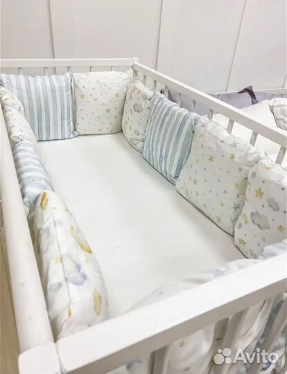 Бортики в кроватку