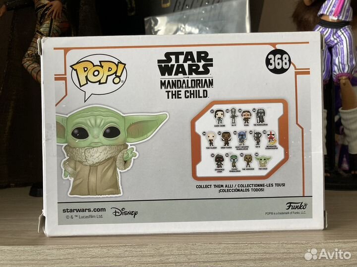Funko pop star wars mandalorian yoda the child