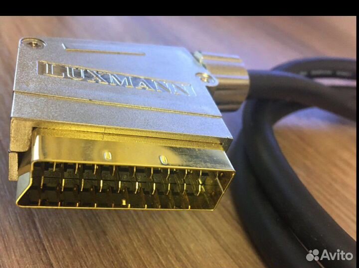 Кабель luxmann (scart - scart) Германия 1,5 метра