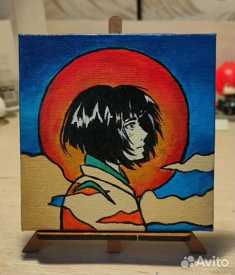 Картина акрилом на холсте